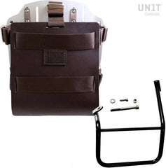Unit Garage Carrying system in aluminum with adjustable leather front, Quick Release System and frame | U085-U000-2253SX