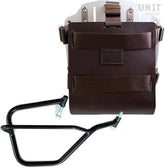 Unit Garage Carrying system in aluminum with adjustable leather front, Quick Release System and frame | U085-U000-2504DX