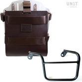Unit Garage Carrying system in aluminum with adjustable leather front, Quick Release System and frame | U085-U000-2600SX