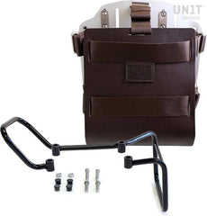 Unit Garage Carrying system in aluminum with adjustable leather front, Quick Release System and frame (2017-2019) | U085-U000-3000
