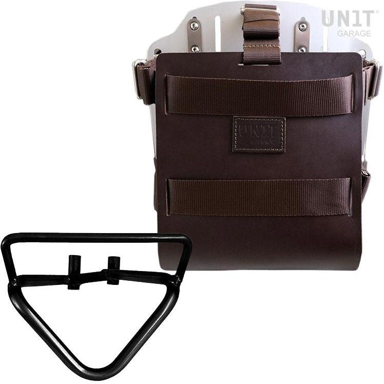 Unit Garage Carrying system in aluminum with adjustable leather front, Quick Release System and frame (2020 until now) | U085-U000-3004DX