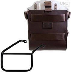 Unit Garage Carrying system in aluminum with adjustable leather front, Quick Release System and frame | U085-U000-3500DX