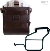 Unit Garage Carrying system in aluminum with adjustable leather front, Quick Release System and frame | U085-U000-3600SX