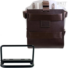 Unit Garage Carrying system in aluminum with adjustable leather front, Quick Release System and frame | U085-U000-3800