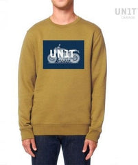 Unit Garage Pioneer Olive oil sweatshirt, Size XXL | U105-xxl