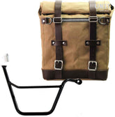Unit Garage Canvas Side Pannier Scram 22L-30L + Right Subframe Triumph T100 Bonneville (2001-2016) | U201-1005DX