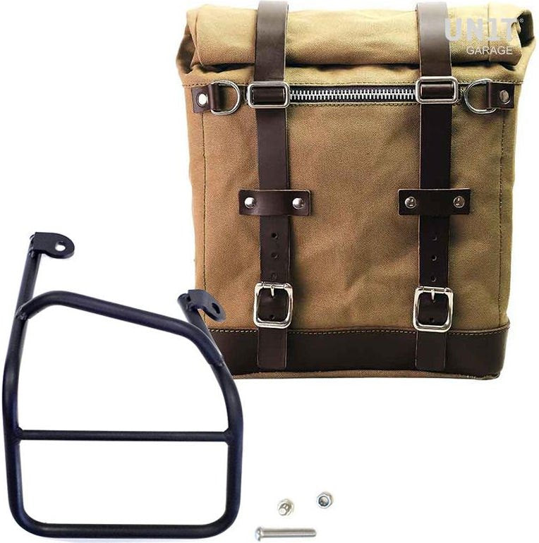 Unit Garage Canvas Side Pannier Scram 22L-30L + right subframe Ducati Scrambler 1100 | U201-1010DX