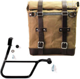 Unit Garage Canvas Side Pannier Scram 22L-30L + Right Subframe Triumph T100 (2017 until now) | U201-1011DX