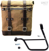 Unit Garage Canvas Side Pannier Scram 22L-30L + Left Subframe Triumph T100 (2017 until now) | U201-1011SX