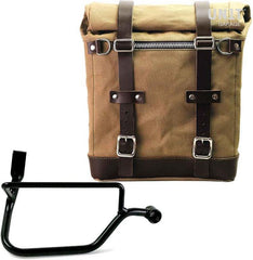 Unit Garage Canvas Side Pannier Scram 22L-30L + Right Subframe Triumph Street Twin 900 (2016 until now) | U201-1017DX
