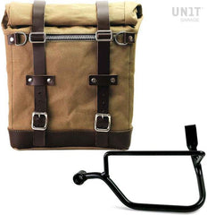 Unit Garage Canvas Side Pannier Scram 22L-30L + Left Subframe Triumph Street Twin 900 (2016 until now) | U201-1017SX