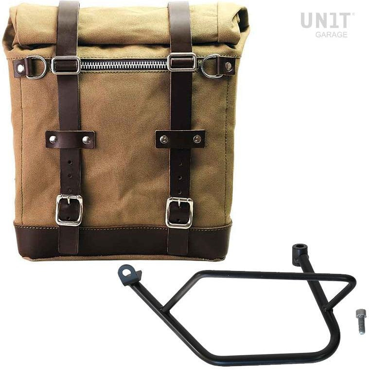 Unit Garage Canvas Side Pannier Scram 22L-30L + Left Subframe Kawasaki Z900RS | U201-1021SX