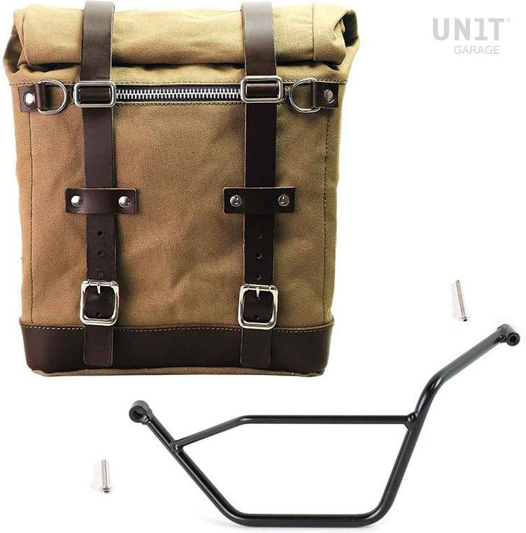 Unit Garage Canvas Side Pannier Scram 22L-30L + Left Subframe Bmw GS 850/1100/1150 e ADV | U201-1524SX