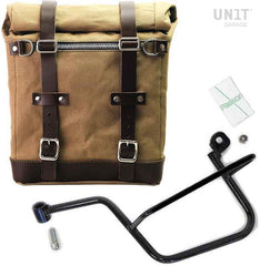 Unit Garage Canvas Side Pannier Scram 22L-30L + Left Subframe Guzzi V7 | U201-2213SX