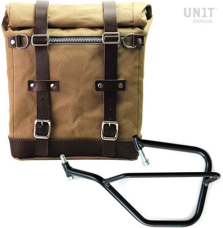Unit Garage Canvas Side Pannier Scram 22L-30L + Left Subframe Yamaha | U201-2504SX