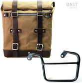 Unit Garage Canvas Side Pannier Scram 22L-30L + Left Subframe Mash | U201-2600SX