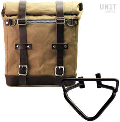Unit Garage Canvas Side Pannier Scram 22L-30L + Left Subframe husqvarna 401 (2020 until now) | U201-3003SX
