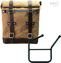 Unit Garage Canvas Side Pannier Scram 22L-30L + Left Subframe HUSQVARNA | U201-3007SX