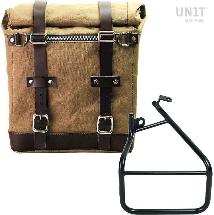 Unit Garage Canvas Side Pannier Scram 22L-30L + Left Subframe Sportster S 1250 | U201-3320SX