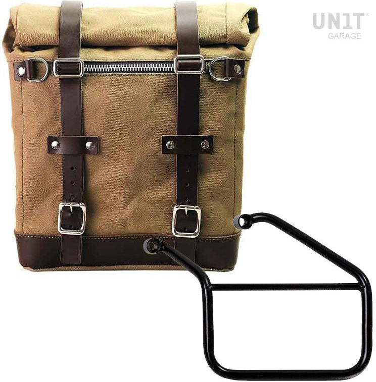 Unit Garage Canvas Side Pannier Scram 22L-30L + Left Subframe Triumph Trident 660 | U201-3500SX