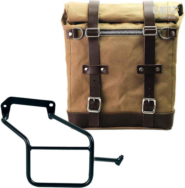 Unit Garage Canvas Side Pannier Scram 22L-30L + Right Subframe Aprilia Tuareg 660 | U201-3600DX