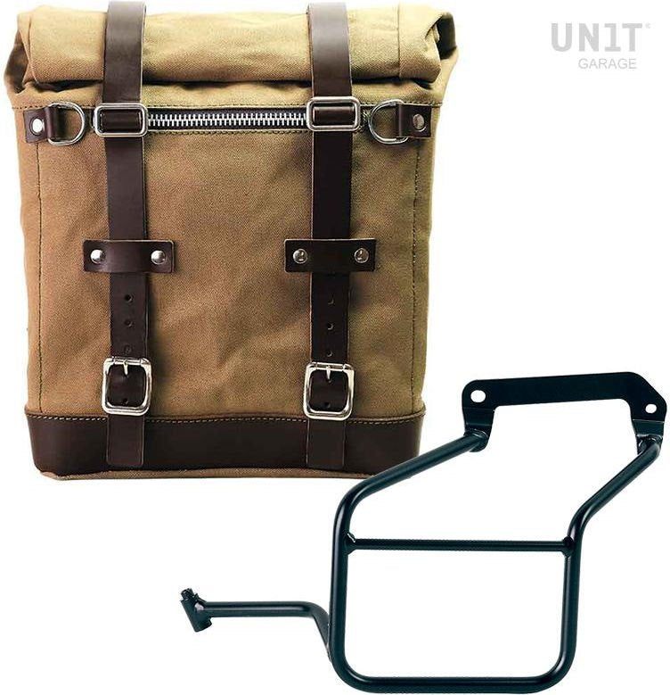 Unit Garage Canvas Side Pannier Scram 22L-30L + Left Subframe Aprilia Tuareg 660 | U201-3600SX