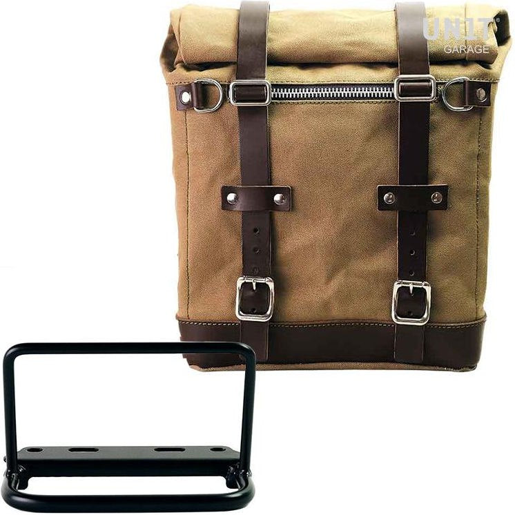 Unit Garage Canvas Side Pannier Scram 22L-30L + Subframe Royal Enfield | U201-3800