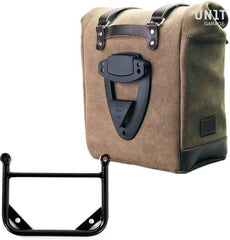 Unit Garage Waxed suede side pannier Scram 22L-30L + Universal frame | U202-1006