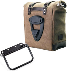 Unit Garage Waxed suede side pannier Scram 22L-30L + subframe R80 G/S | U202-1008