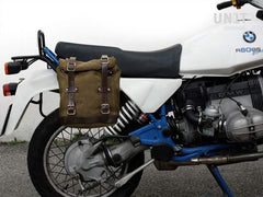 Unit Garage Waxed suede side pannier Scram 22L-30L + subframe R80 G/S | U202-1008