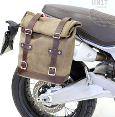 Unit Garage Waxed suede side pannier Scram 22L-30L + Right Subframe Ducati Scrambler 1100 | U202-1010DX