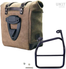 Unit Garage Waxed suede side pannier Scram 22L-30L + Left Subframe Ducati Scrambler 1100 | U202-1010SX