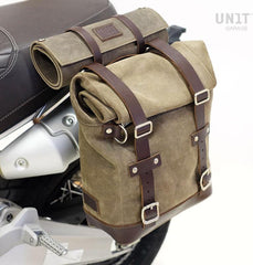 Unit Garage Waxed suede side pannier Scram 22L-30L + Left Subframe Ducati Scrambler 1100 | U202-1010SX