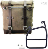 Unit Garage Waxed suede side pannier Scram 22L-30L + Left Subframe Ducati Scrambler 1100 | U202-1010SX