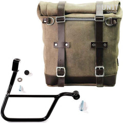 Unit Garage Waxed suede side pannier Scram 22L-30L + Right Subframe Triumph T100 (2017 until now) | U202-1011DX