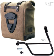 Unit Garage Waxed suede side pannier Scram 22L-30L + Left Subframe Triumph T100 (2017 until now) | U202-1011SX
