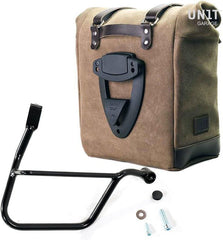Unit Garage Waxed suede side pannier Scram 22L-30L + Right Subframe Triumph Street 900 Series (2017 until now) | U202-1013DX