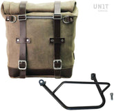 Unit Garage Waxed suede side pannier Scram 22L-30L + Left Subframe Kawasaki Z900RS | U202-1021SX