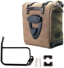 Unit Garage Waxed suede side pannier Scram 22L-30L + Subframe R1200 GS | U202-1229