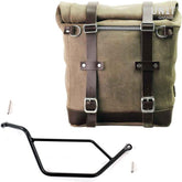 Unit Garage Waxed suede side pannier Scram 22L-30L + Right subframe Bmw GS 850/1100/1150 e AD | U202-1524DX