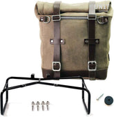 Unit Garage Waxed suede side pannier Scram 22L-30L + Double Subframe NineT | U202-1626-A2