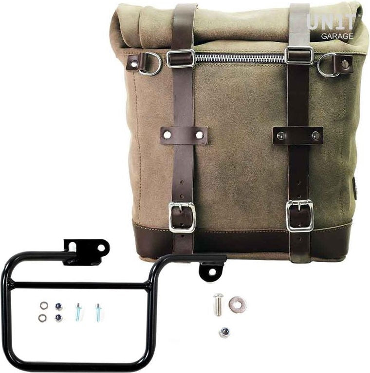 Unit Garage Waxed suede side pannier Scram 22L-30L + Subframe K Series | U202-1806
