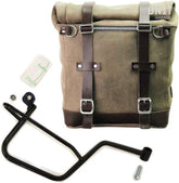 Unit Garage Waxed suede side pannier Scram 22L-30L + Right Subframe Guzzi V7 | U202-2213DX