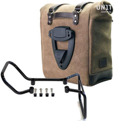 Unit Garage Waxed suede side pannier Scram 22L-30L + Subframe husqvarna vitpilen 701 | U202-3001