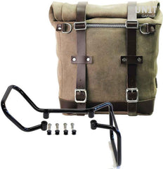 Unit Garage Waxed suede side pannier Scram 22L-30L + Subframe husqvarna vitpilen 701 | U202-3001