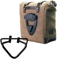 Unit Garage Waxed suede side pannier Scram 22L-30L + Right Subframe husqvarna 200 (2020 until now) | U202-3003DX