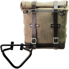 Unit Garage Waxed suede side pannier Scram 22L-30L + Right Subframe husqvarna 200 (2020 until now) | U202-3003DX