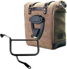 Unit Garage Waxed suede side pannier Scram 22L-30L + Right Subframe Yamaha | U202-3208DX