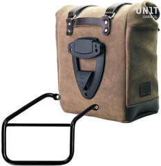 Unit Garage Waxed suede side pannier Scram 22L-30L + Right Subframe Triumph Trident 660 | U202-3500DX