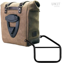 Unit Garage Waxed suede side pannier Scram 22L-30L + Left Subframe Triumph Trident 660 | U202-3500SX